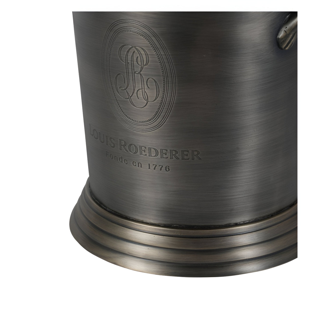 Cramant Wine Cooler - Brushed Steel & Gold