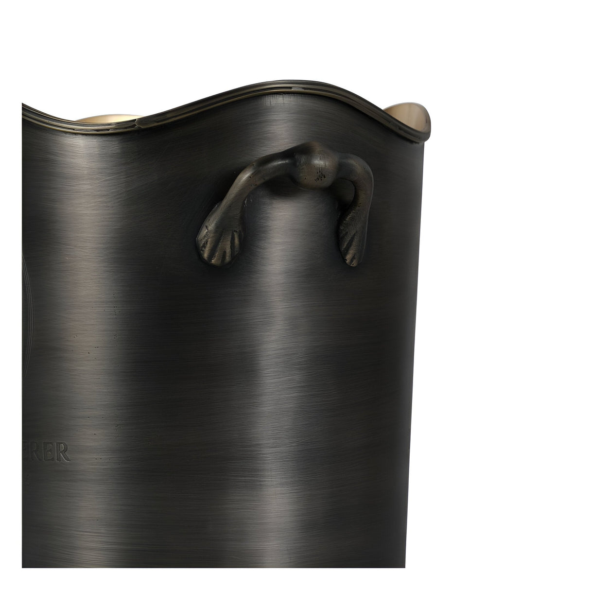 Cramant Wine Cooler - Brushed Steel & Gold