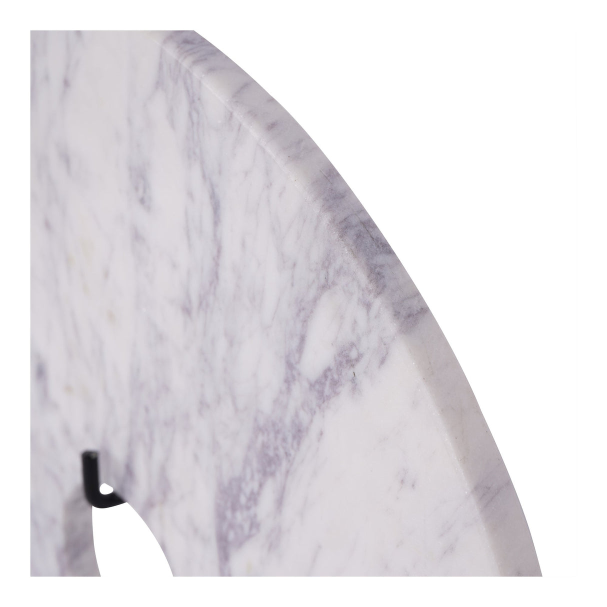 Castello White Marble Disc Figurine - 52cm