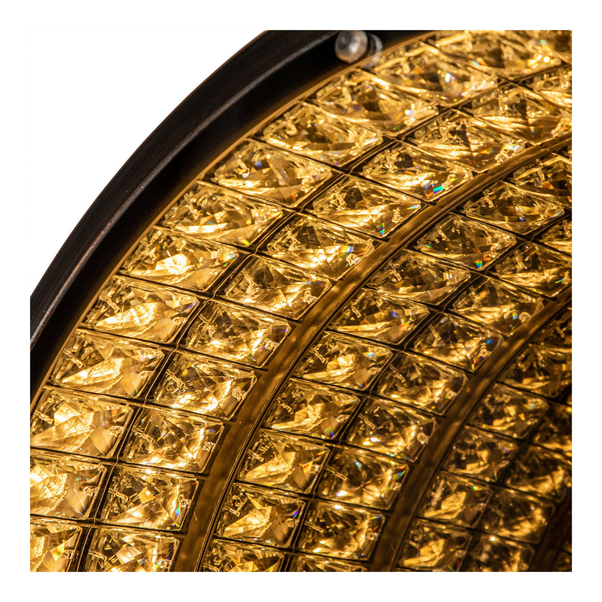 Davenport LED Mirrored Wall Light - Gold