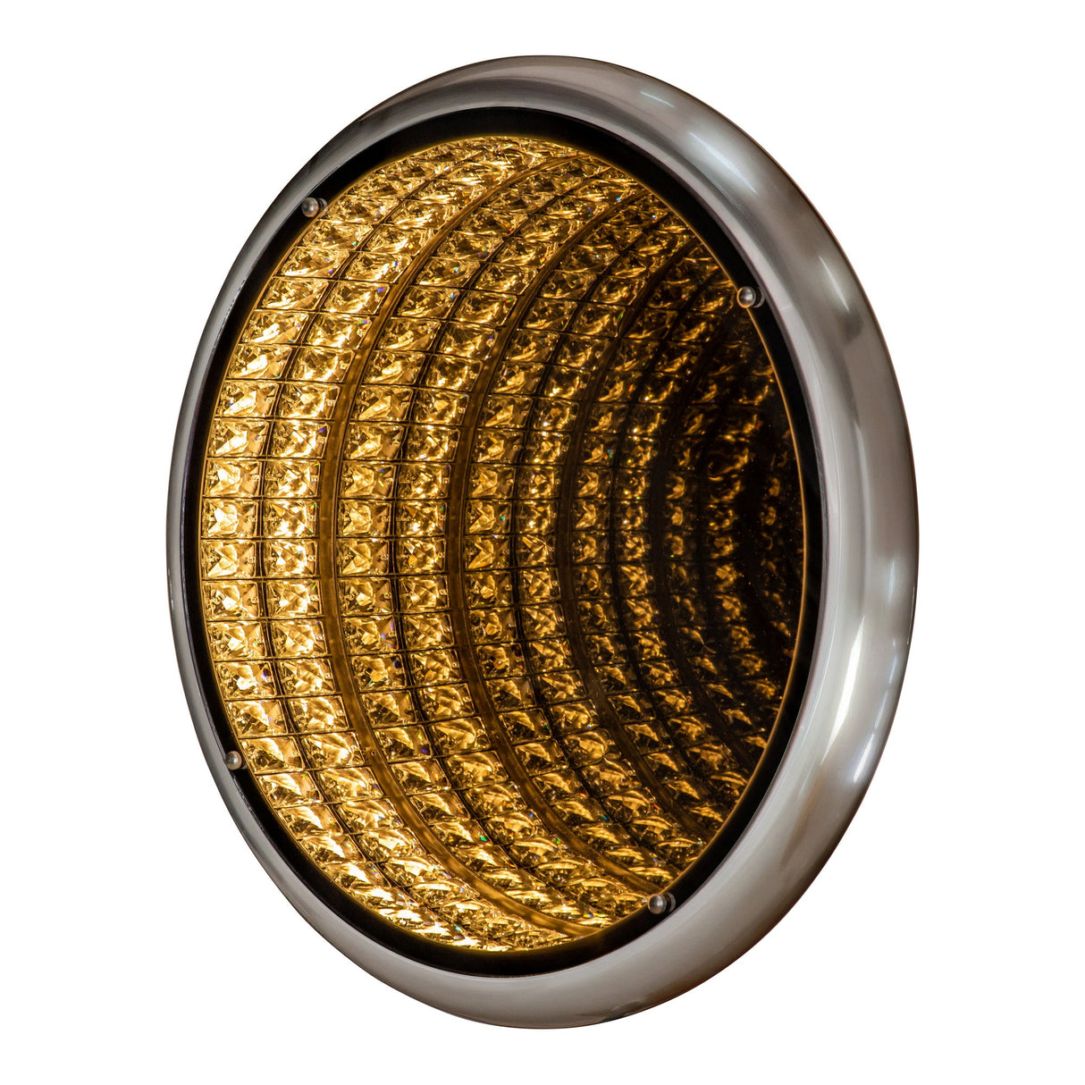 Davenport LED Mirrored Wall Light - Gold