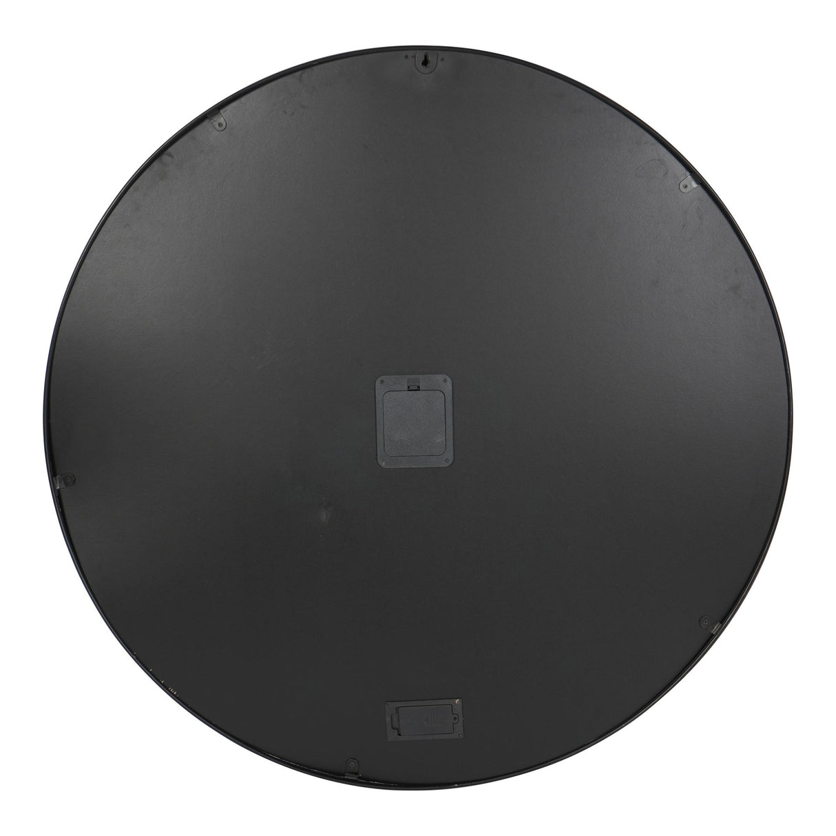 Palladium Wall Clock With Moving Cogs 80cm - Black & Gold