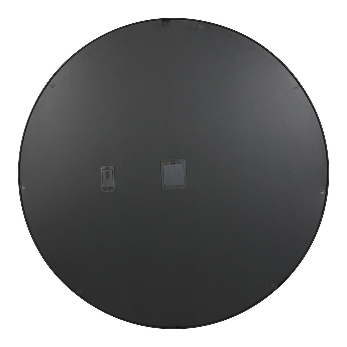 Palladium Wall Clock With Centre Moving Cogs 100cm - Gold & Black