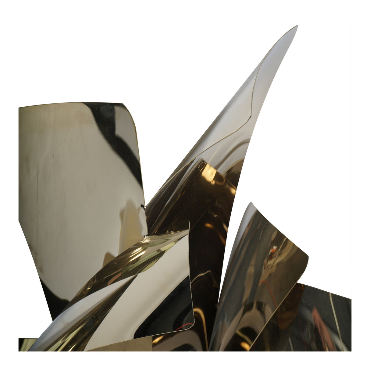 Stainless Steel Abstract Slice Wall Art - 178x110cm