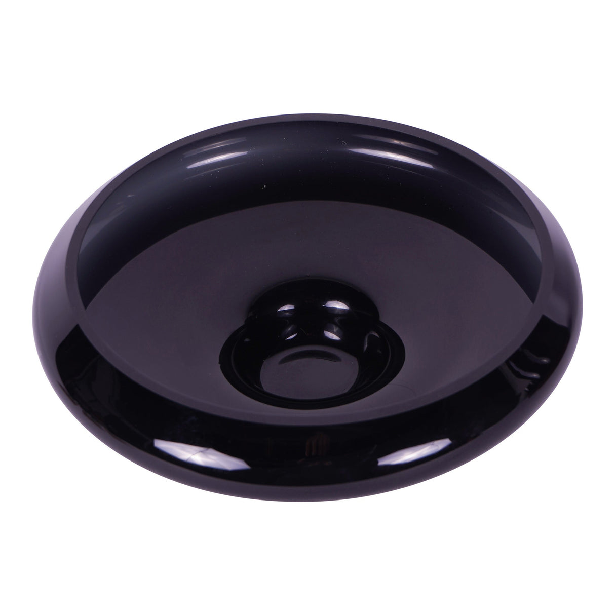Noir Glass Bowl 26cm - Black