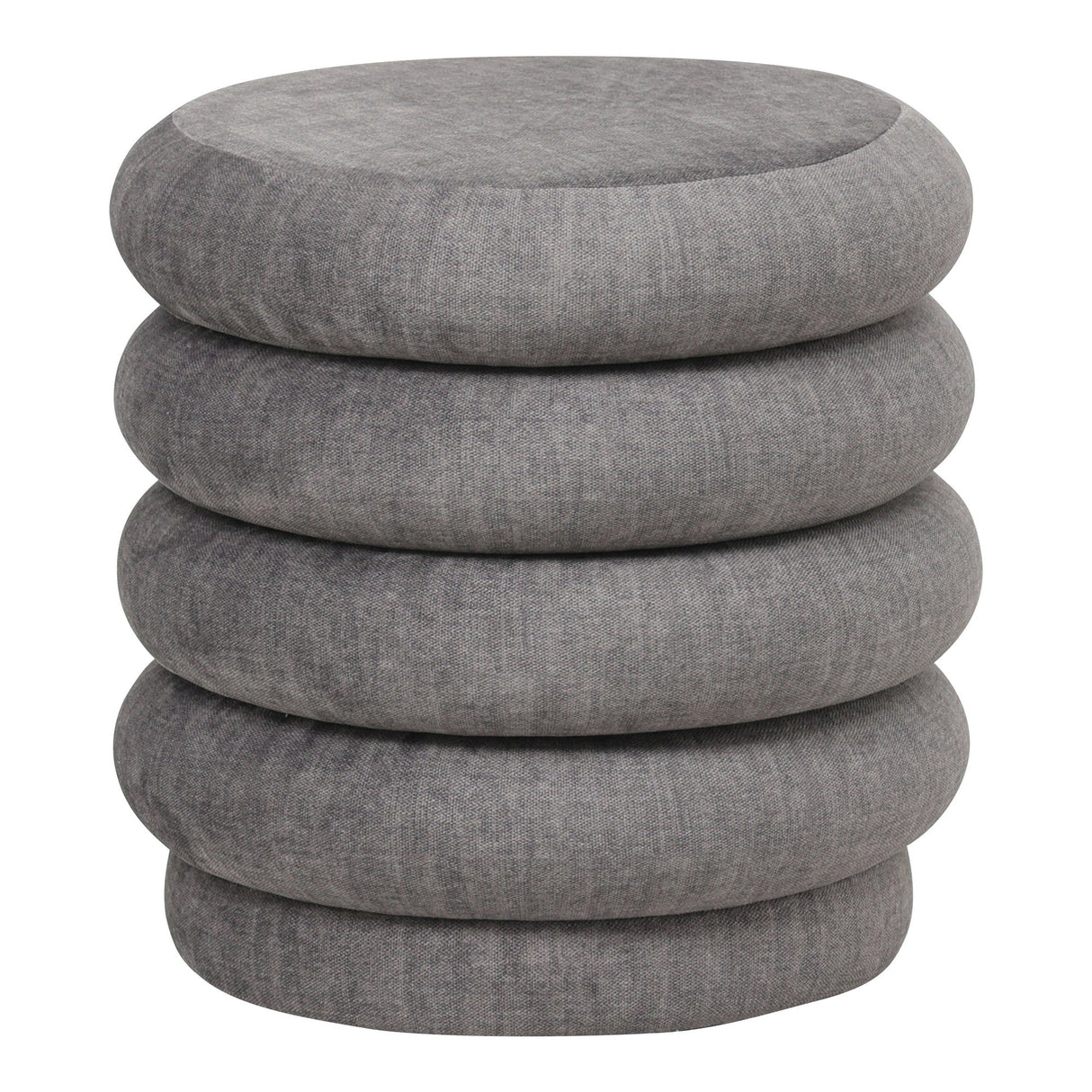 Casa Upholstered Stool - Grey