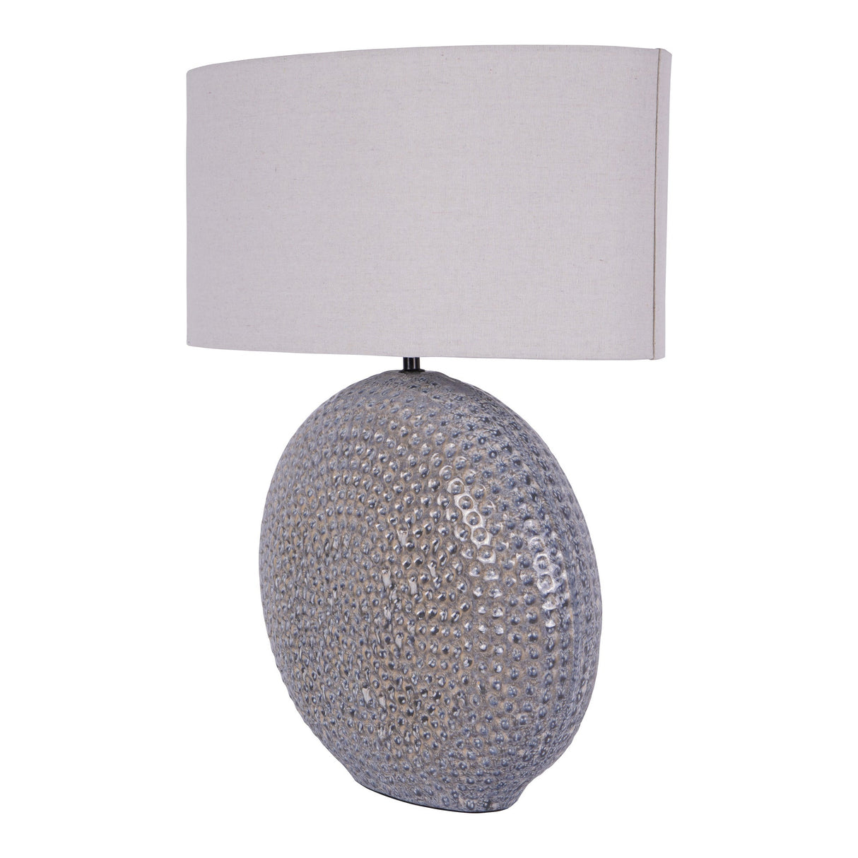 Lugo Ceramic Table Lamp - Grey