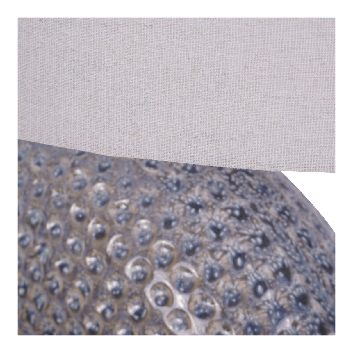 Lugo Ceramic Table Lamp - Grey