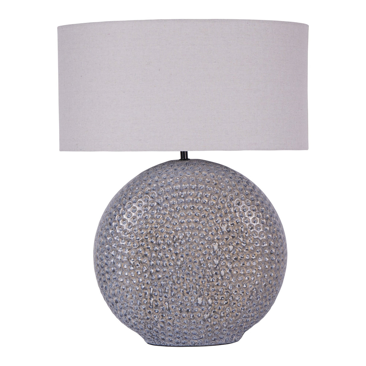 Lugo Ceramic Table Lamp - Grey