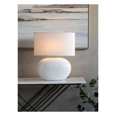 Oviedo Table Lamp - White