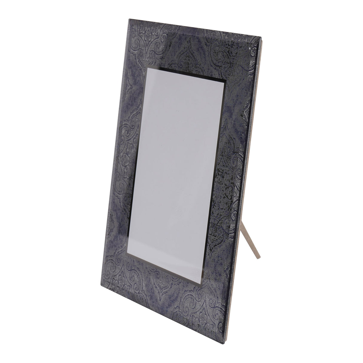 Mandala Pattern Smoked Mirror Photo Frame - 7x5