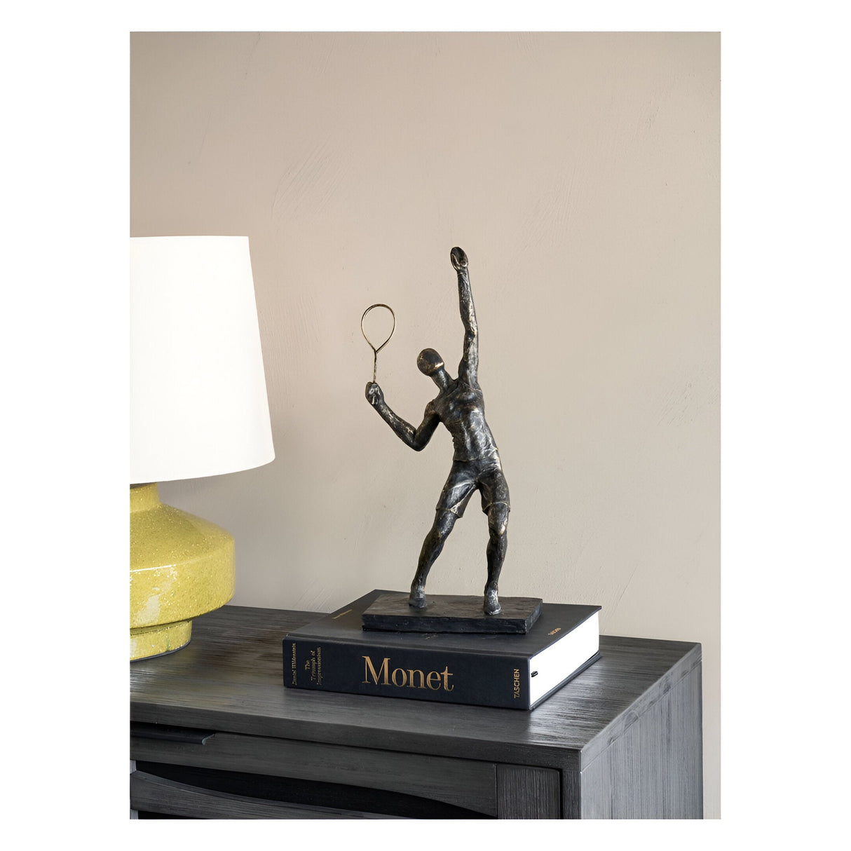 Tennis Player Figurine - 38cm