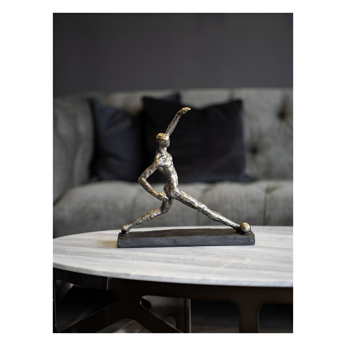 Football Player Figurine - 34cm