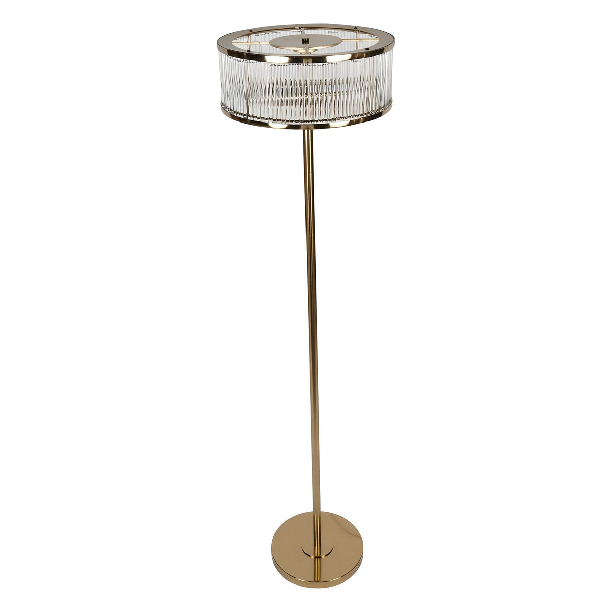 Beaumont Floor Lamp - Antique Brass