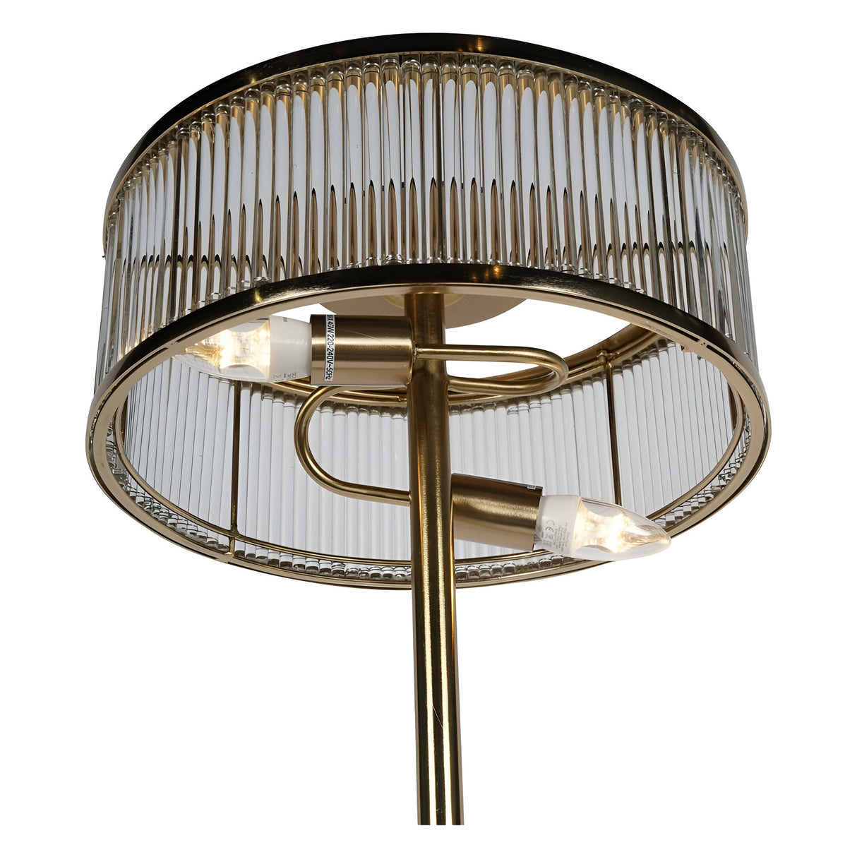 Beaumont Floor Lamp - Antique Brass