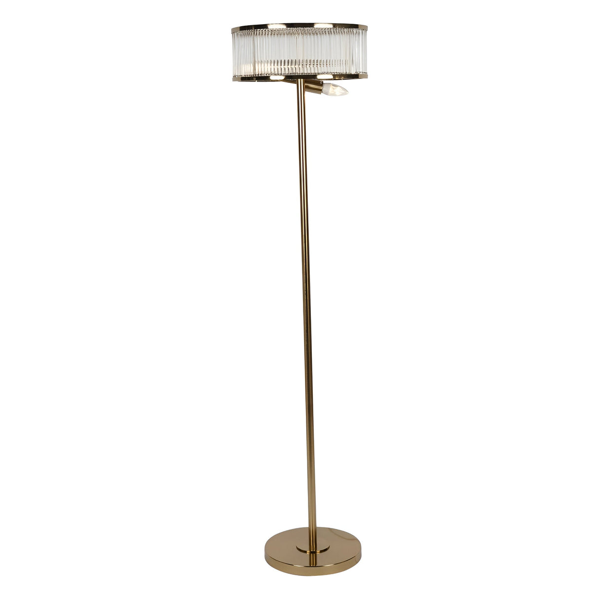 Beaumont Floor Lamp - Antique Brass