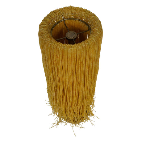 Draper Beaded Glass Table Lamp - Gold