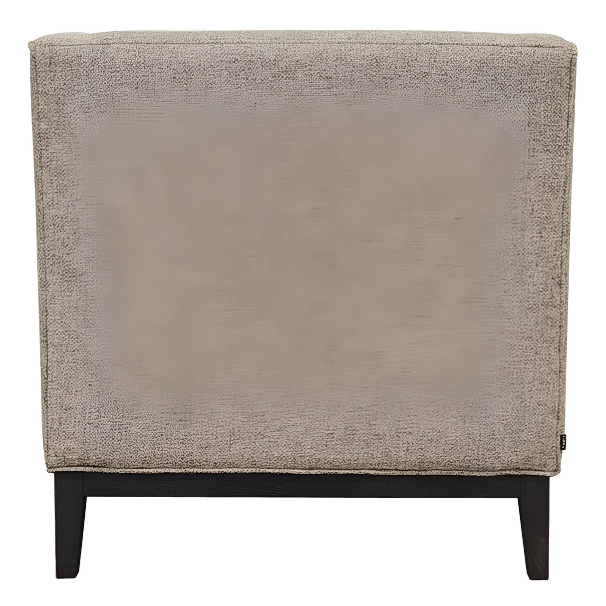 Theodore Buttoned Armchair - Dark Taupe