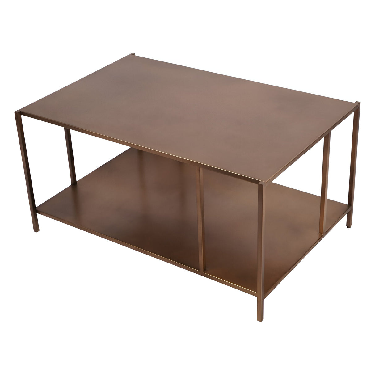 Brooks Coffee Table - Brushed Champagne
