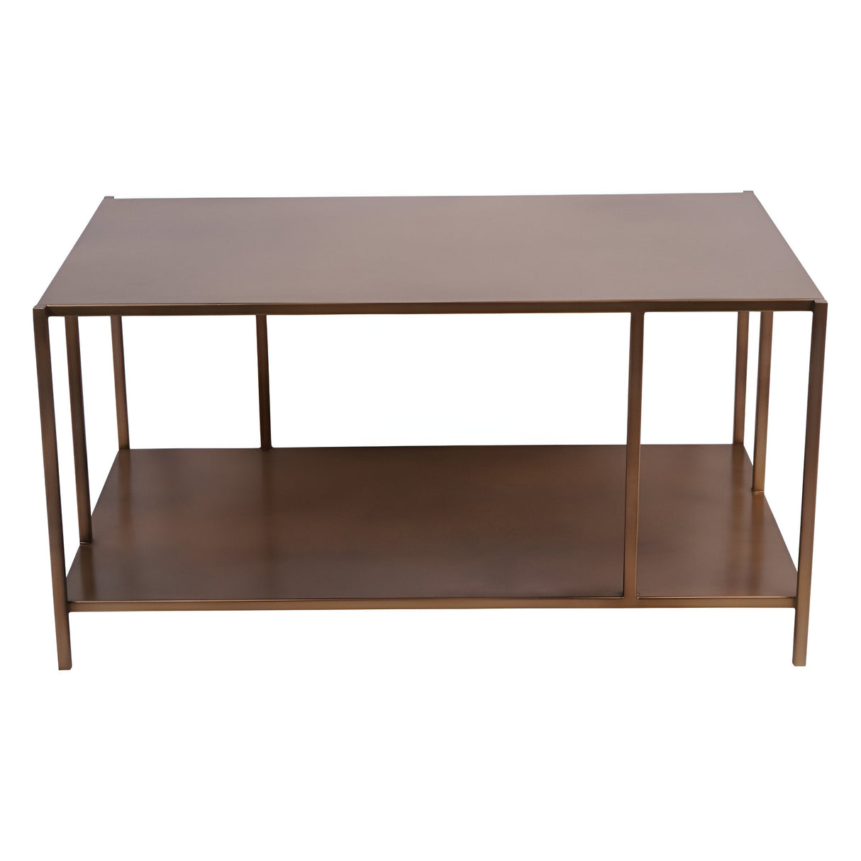 Brooks Coffee Table - Brushed Champagne