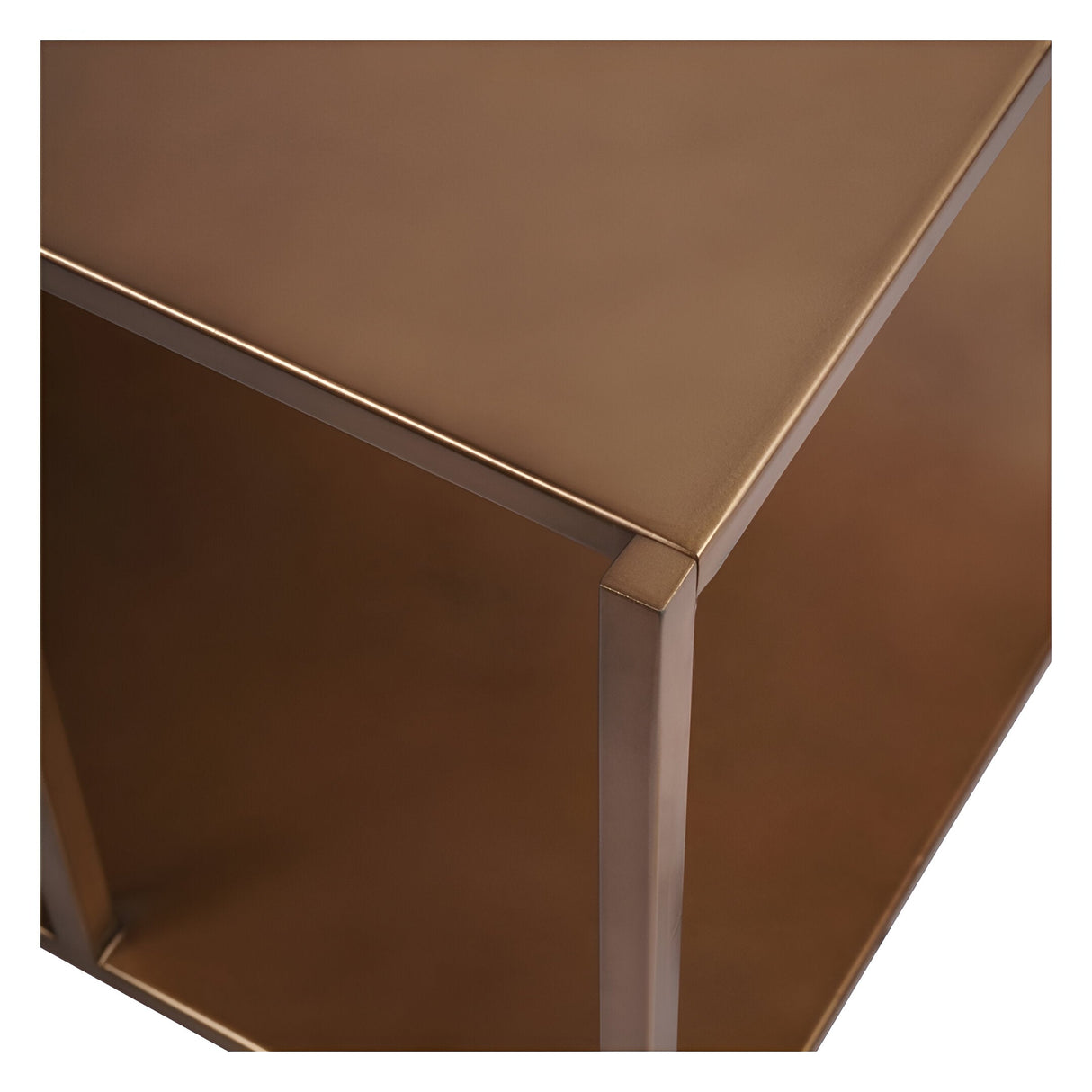 Brooks Coffee Table - Brushed Champagne