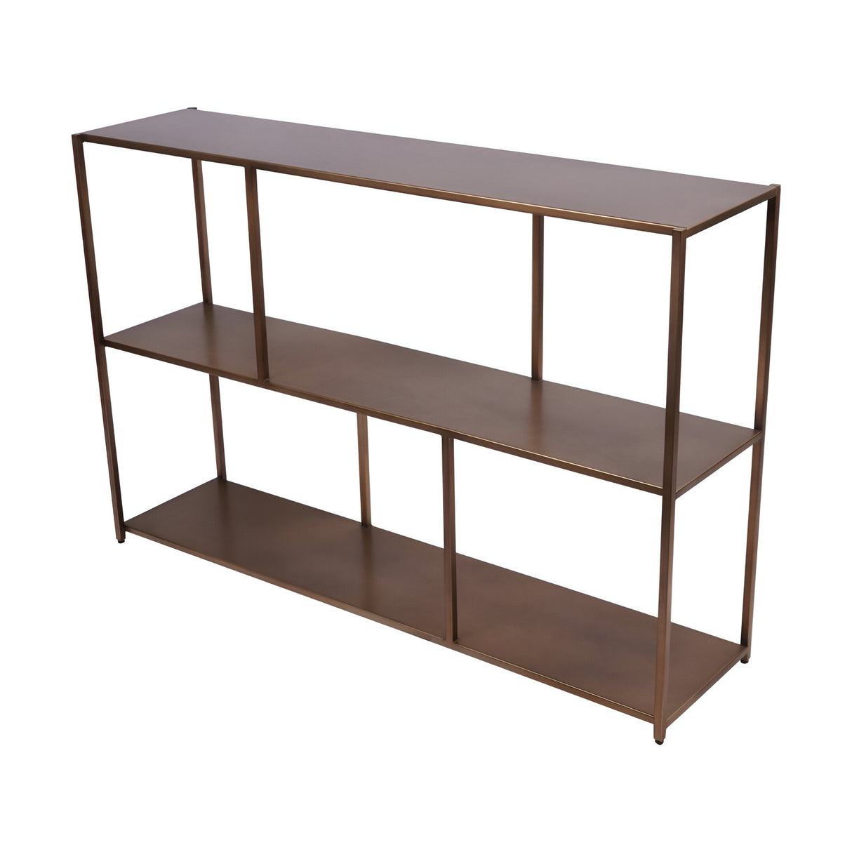 Brooks Console Table - Brushed Champagne