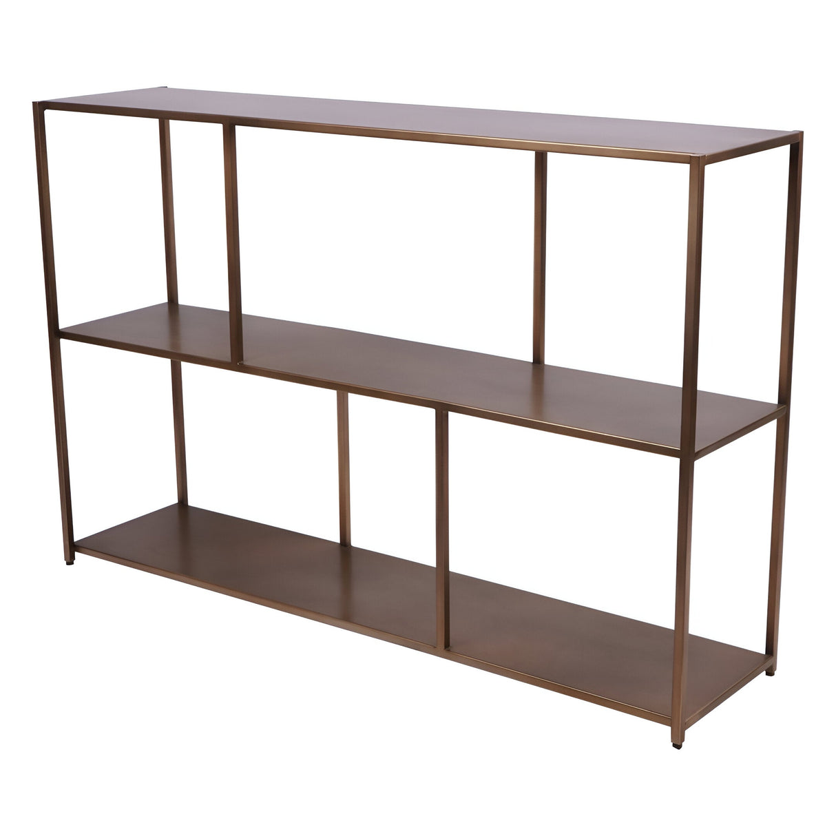 Brooks Console Table - Brushed Champagne