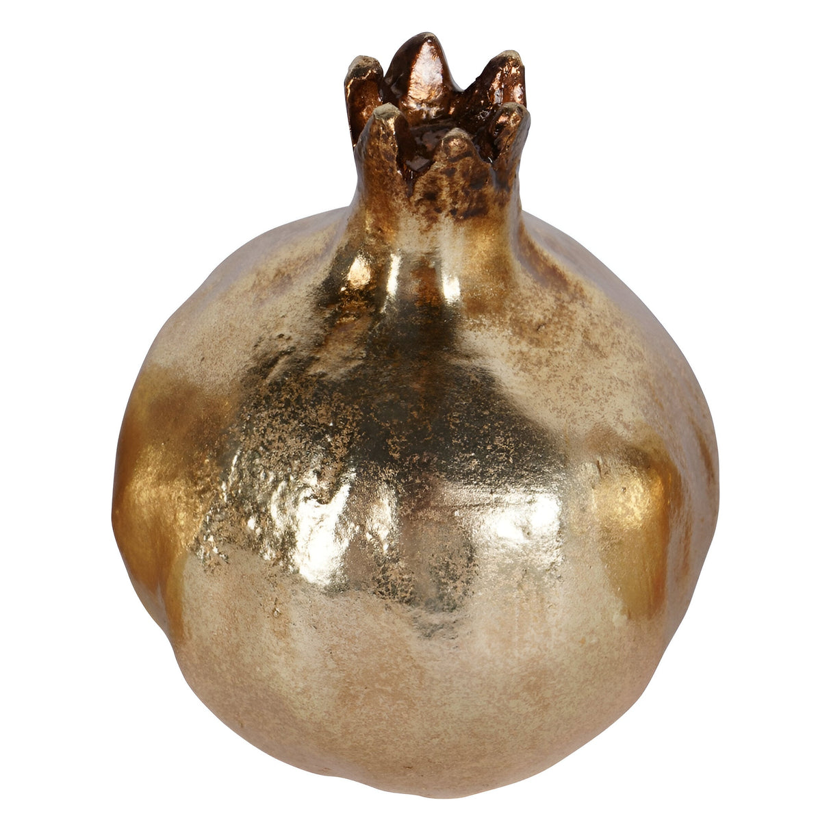 Laura Ashley Set of 3 Gold Pomegranate Decorations - 11cm