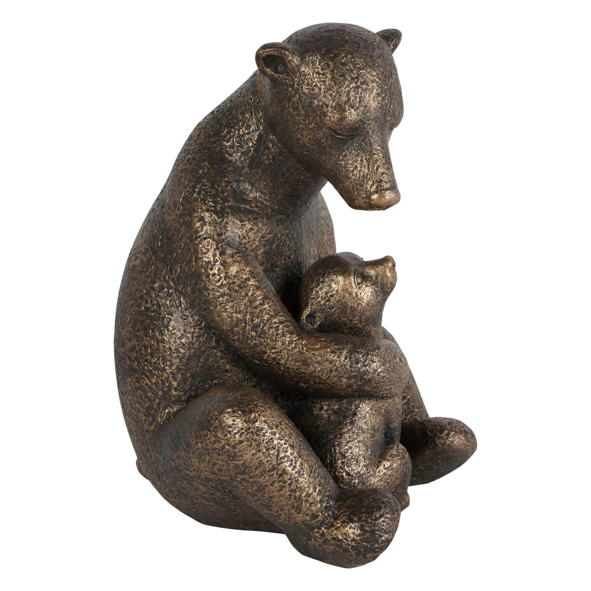 Laura Ashley Bronze Bear with Cub Figurine - 22.5cm