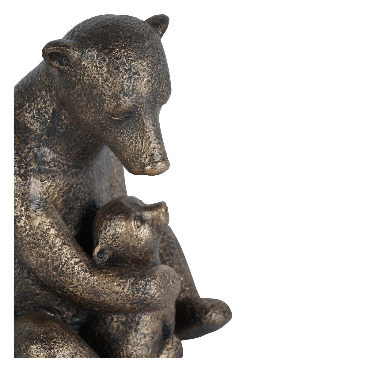 Laura Ashley Bronze Bear with Cub Figurine - 22.5cm