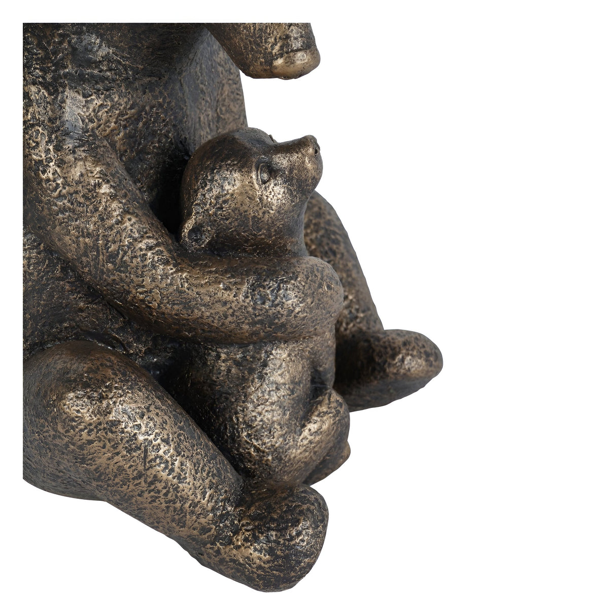 Laura Ashley Bronze Bear with Cub Figurine - 22.5cm