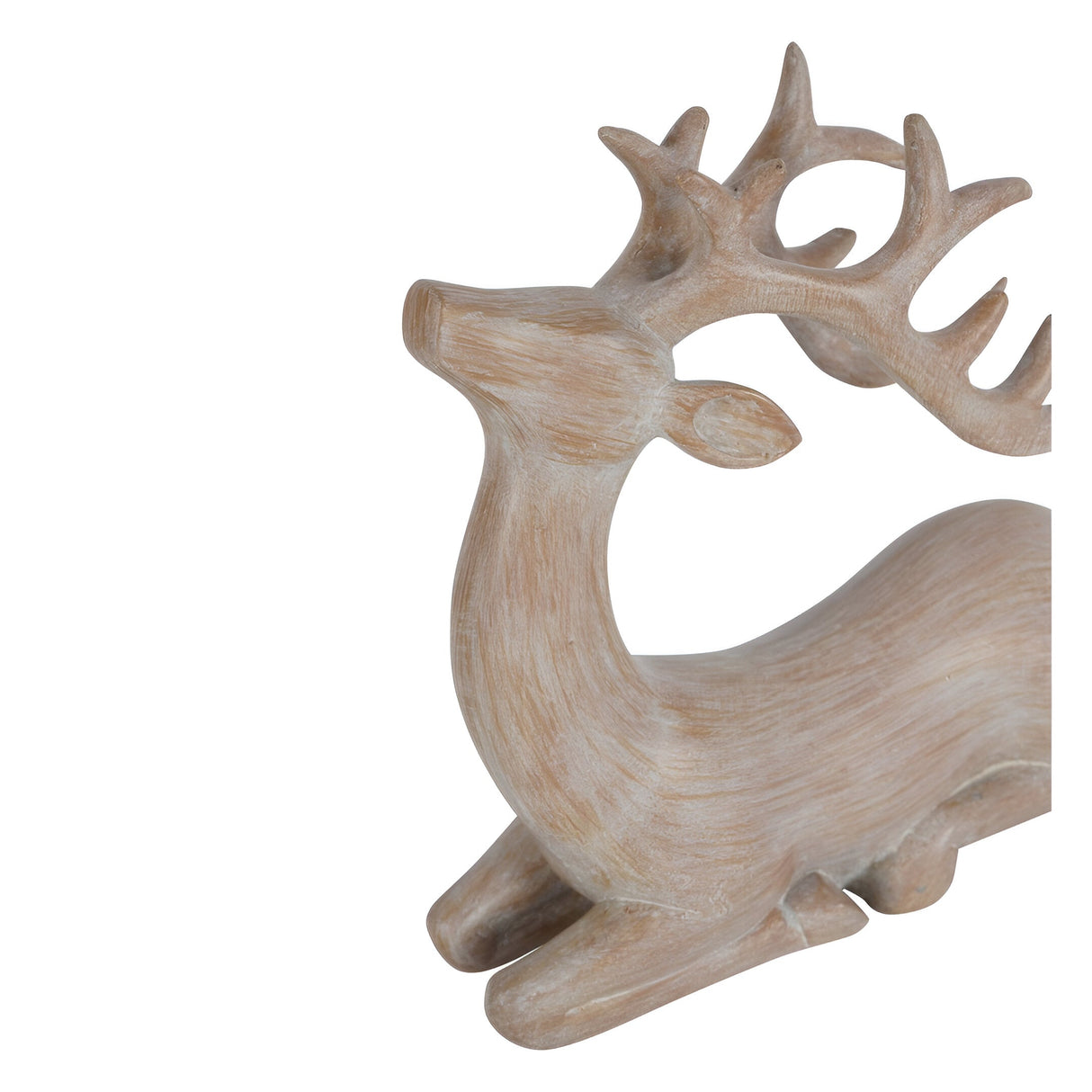 Laura Ashley Resin Deer Figurine - 16.7cm