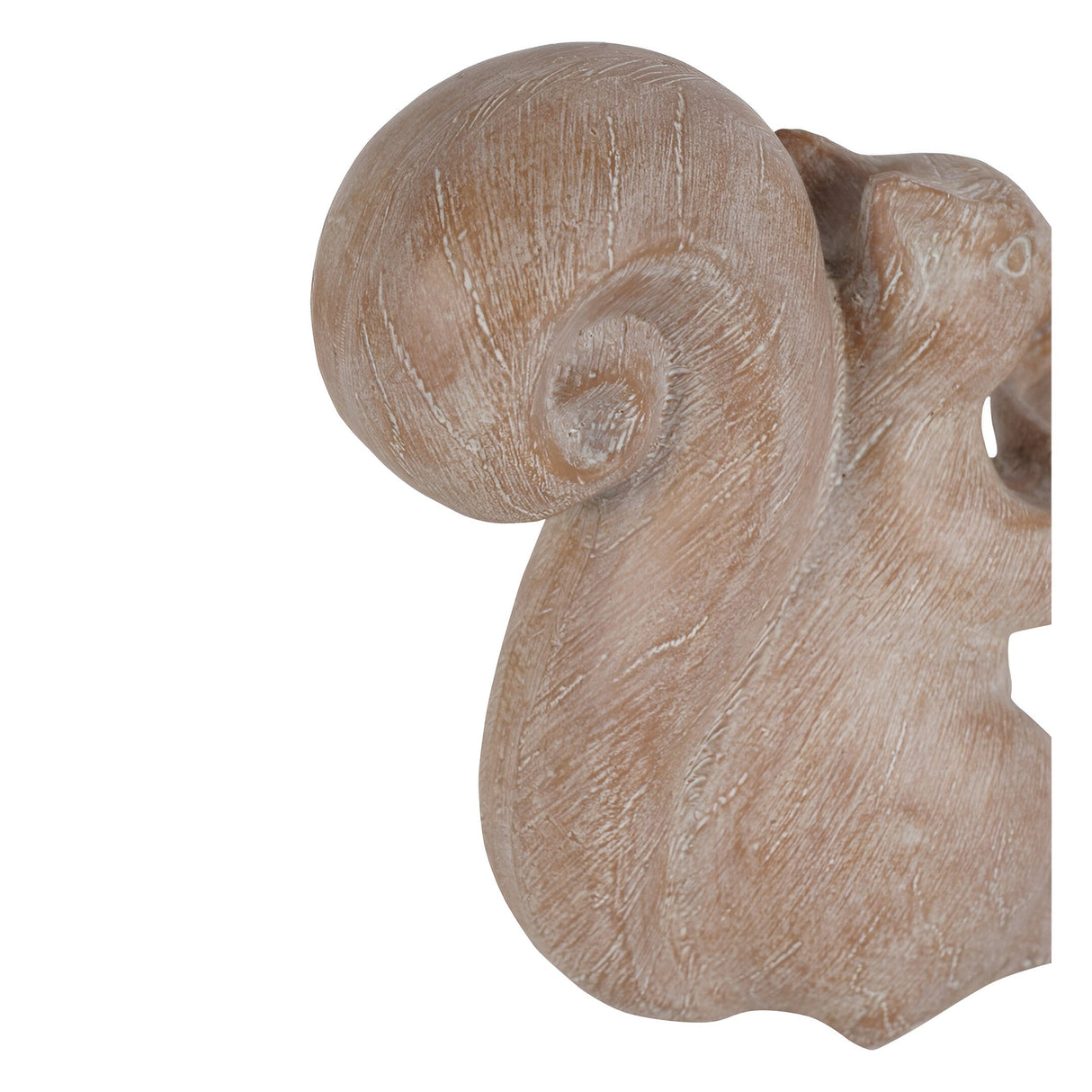 Laura Ashley Resin Squirrel Candleholder - Natural