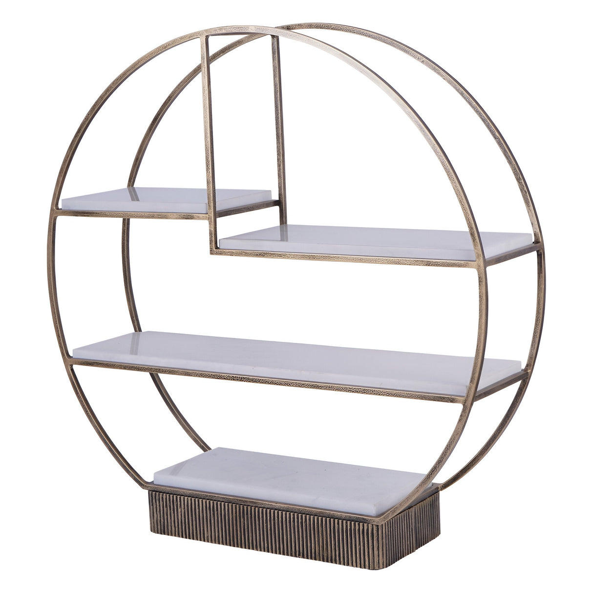 Belvedere Large Multi Tier Buffet Stand - Aged Gold