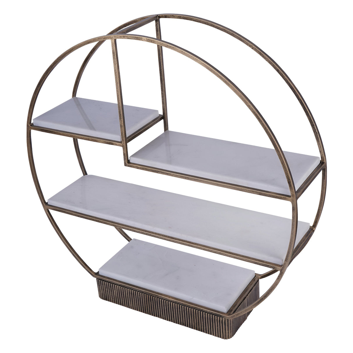 Belvedere Large Multi Tier Buffet Stand - Aged Gold