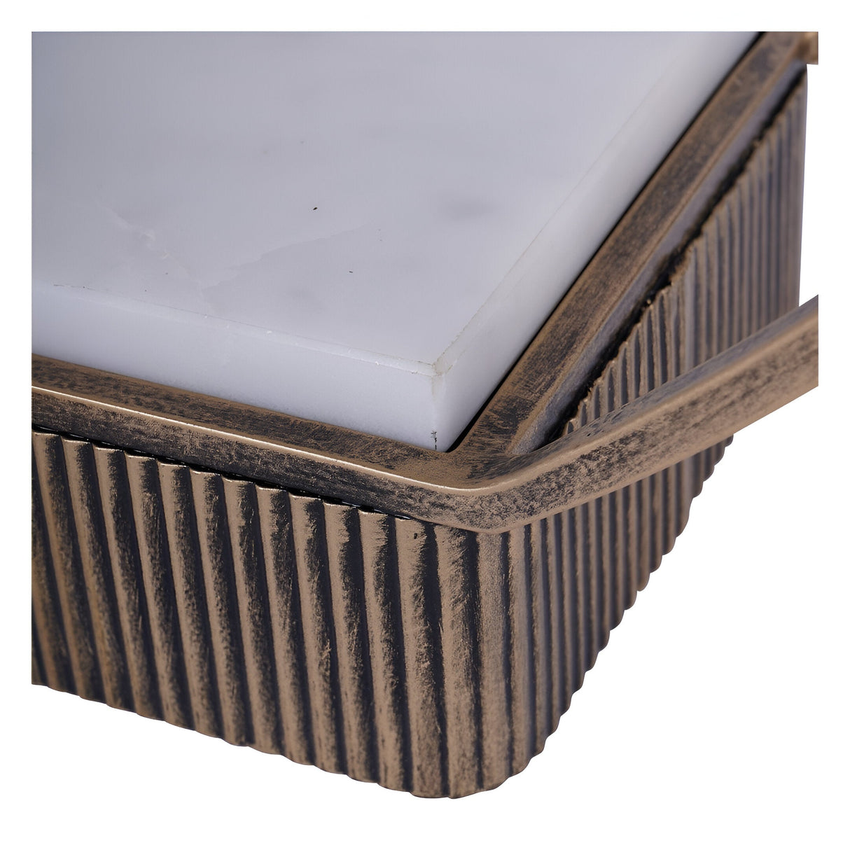 Belvedere Large Multi Tier Buffet Stand - Aged Gold