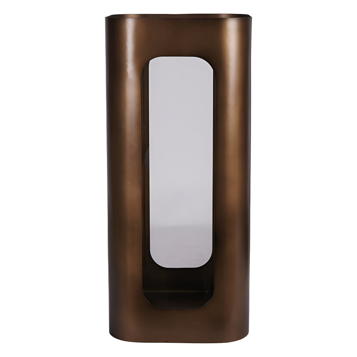 Thorpe Metal & Glass Hurricane Medium 53cm - Gold