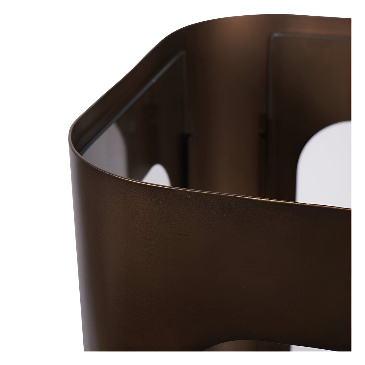 Thorpe Metal & Glass Hurricane Medium 53cm - Gold