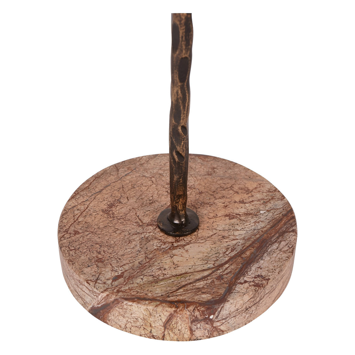 Rutland Small Table Hurricane 39cm - Antique Gold