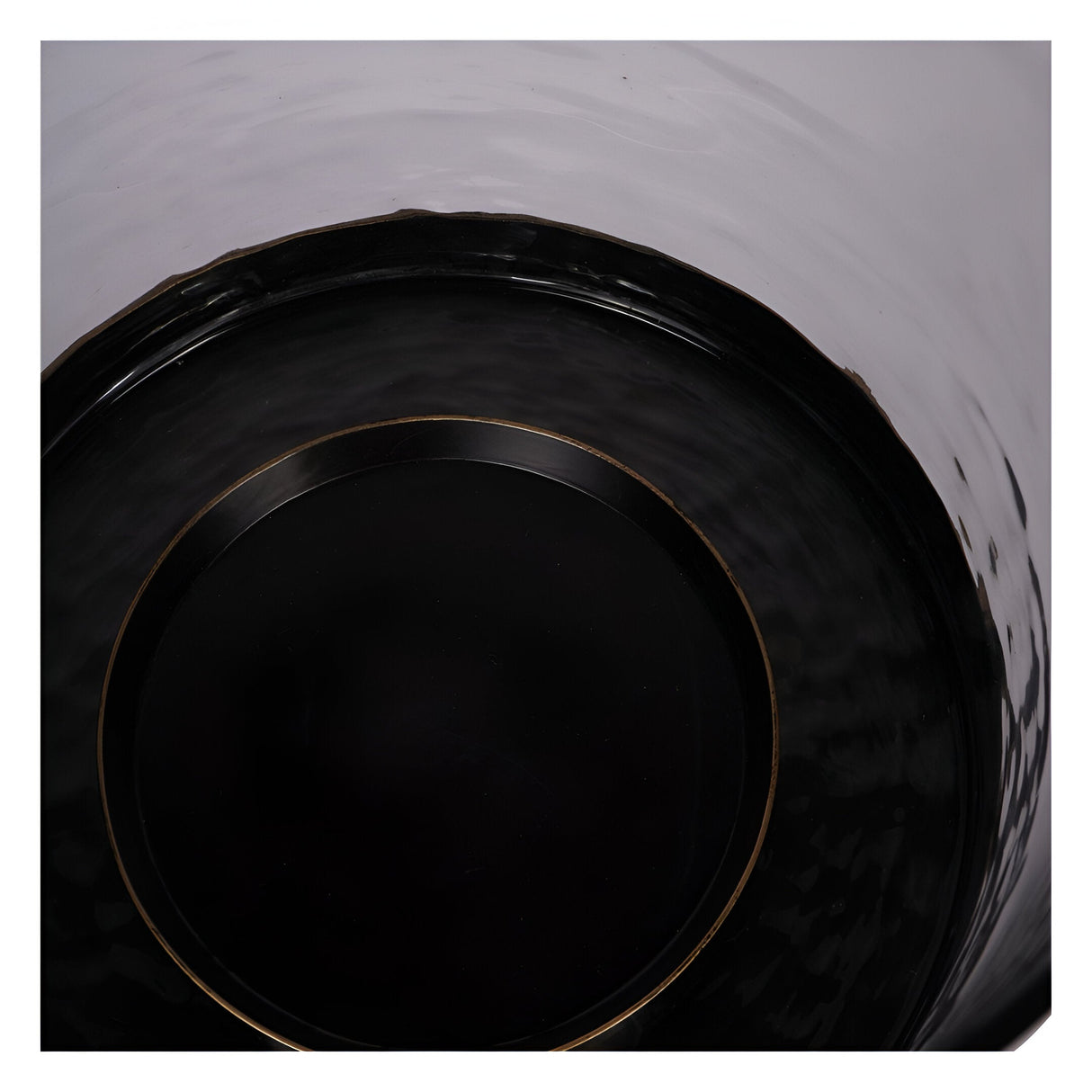 Rutland Small Floor Hurricane 92cm - Antique Gold