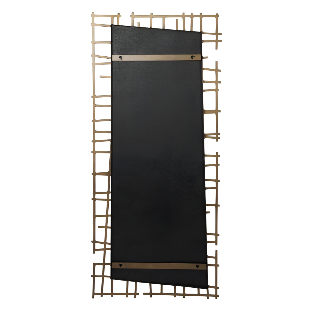 Lattice Wall Mirror Brass - 62x140cm