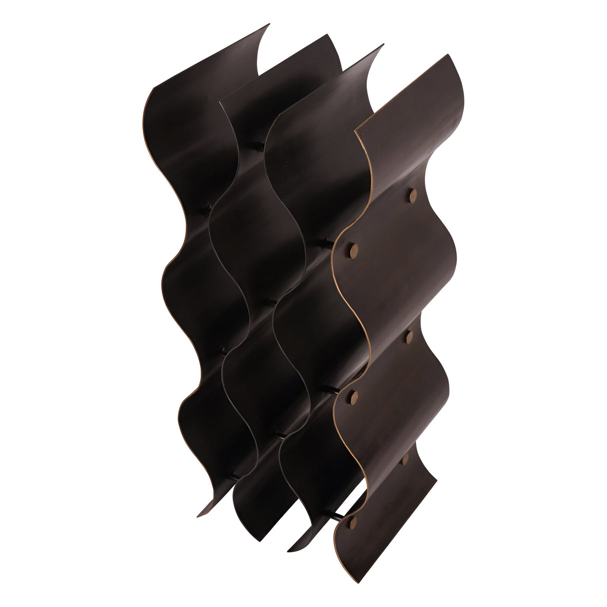 Stamford 9 Bottle Wine Rack - Vintage Bronze