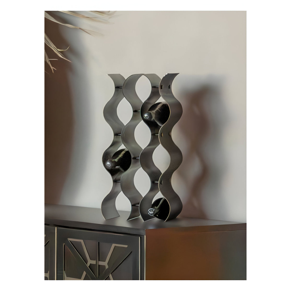 Stamford 9 Bottle Wine Rack - Vintage Bronze