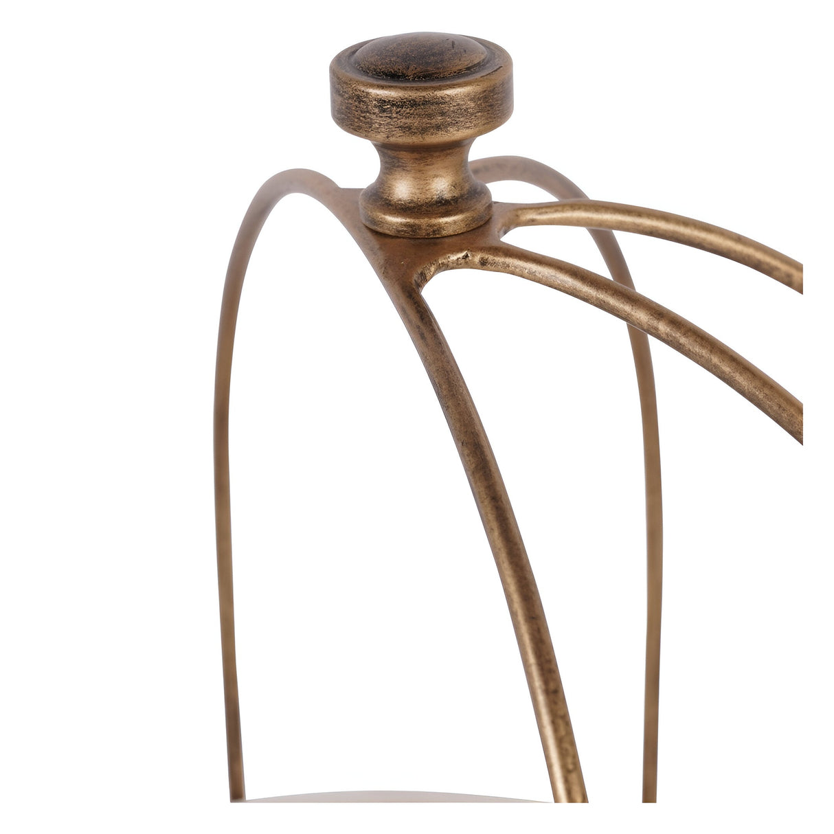 Belvedere Two Tiered Buffet Stand - Aged Gold