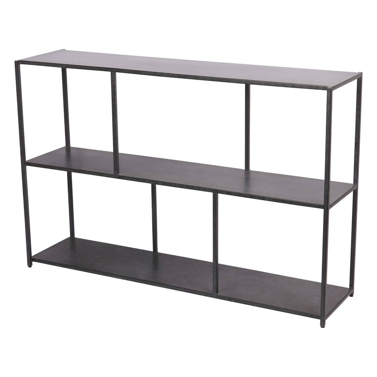 Brooks Console Table - Mottled Black