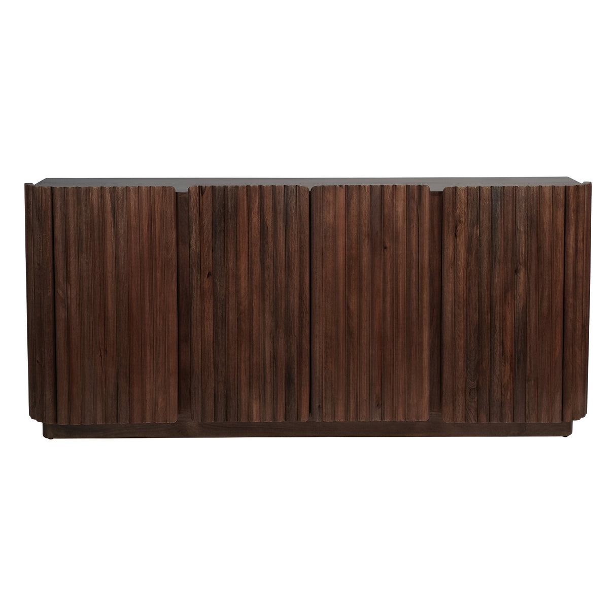 Monterey 4-Door Wooden Buffet Sideboard - Brown