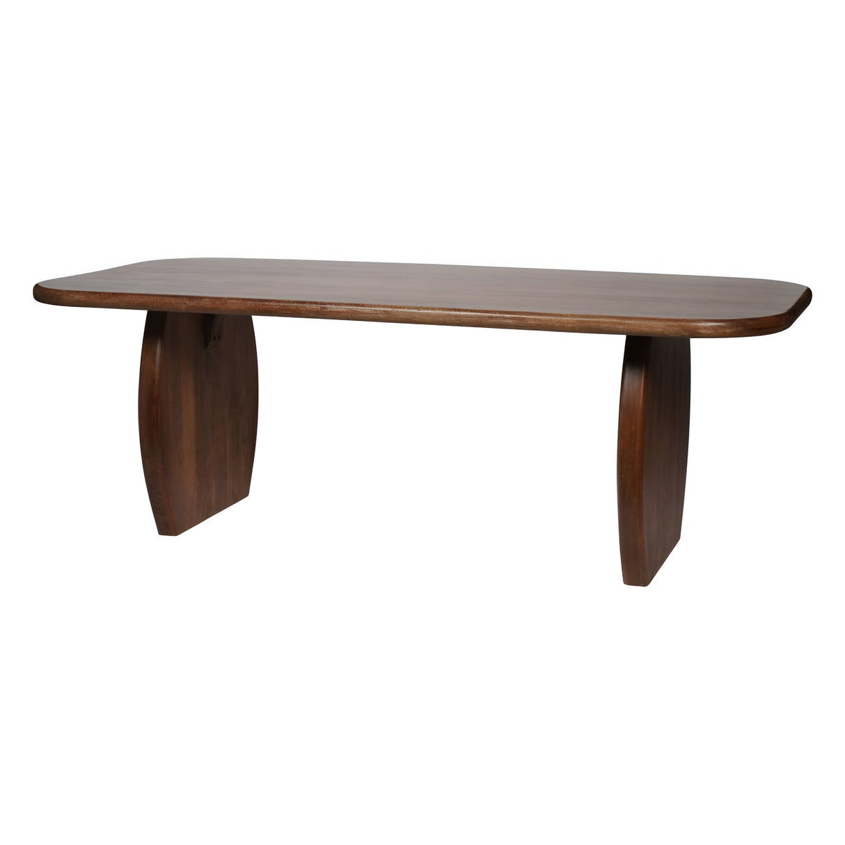 Monterey Rectangular Wooden Dining Table - Brown