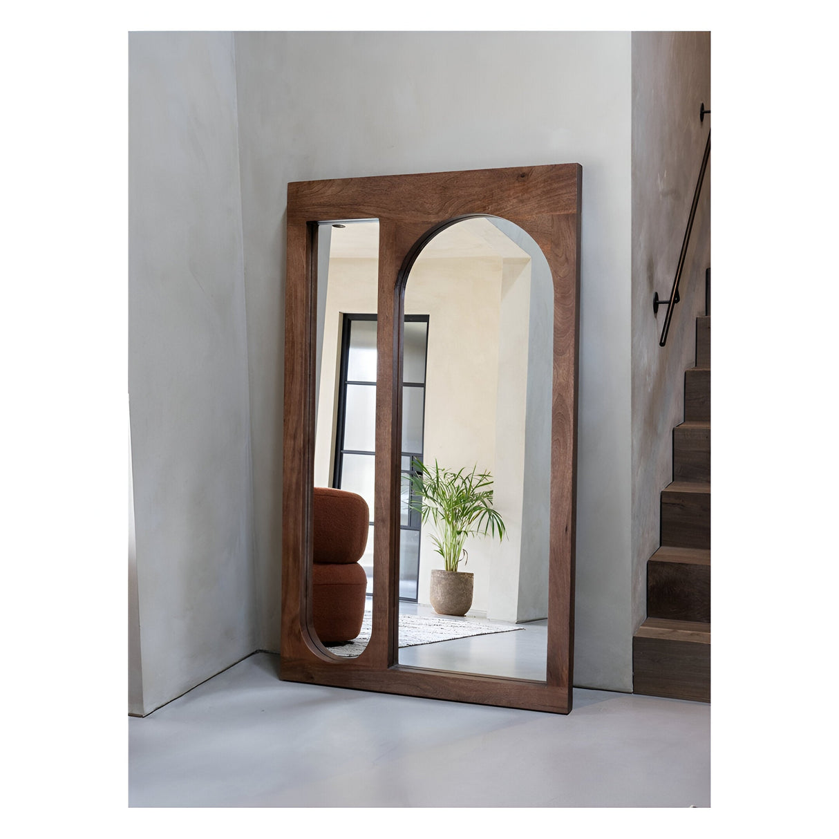 Monterey Wooden Floor Standing Mirror