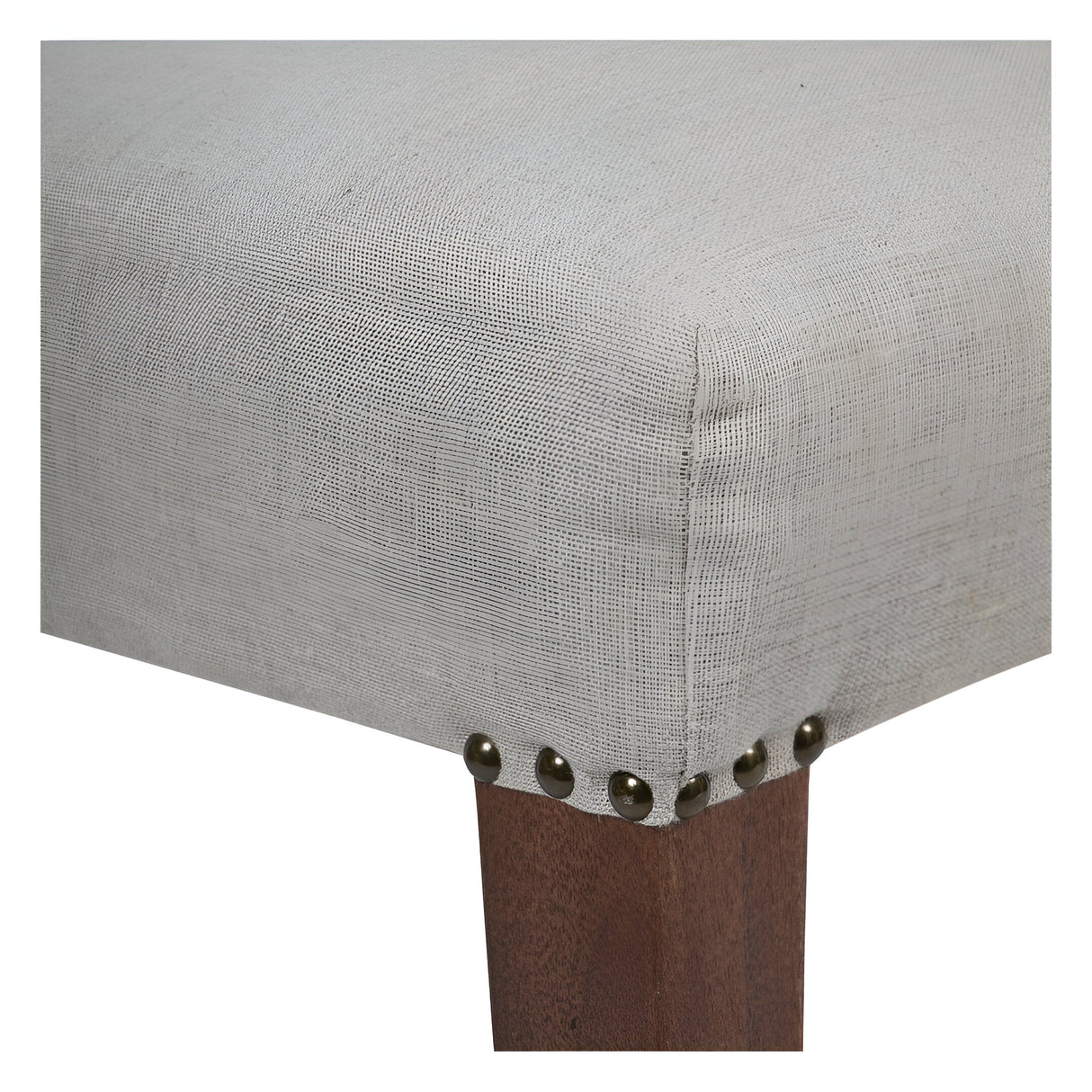 Walker Wooden Upholstered Dining Chair - Beige