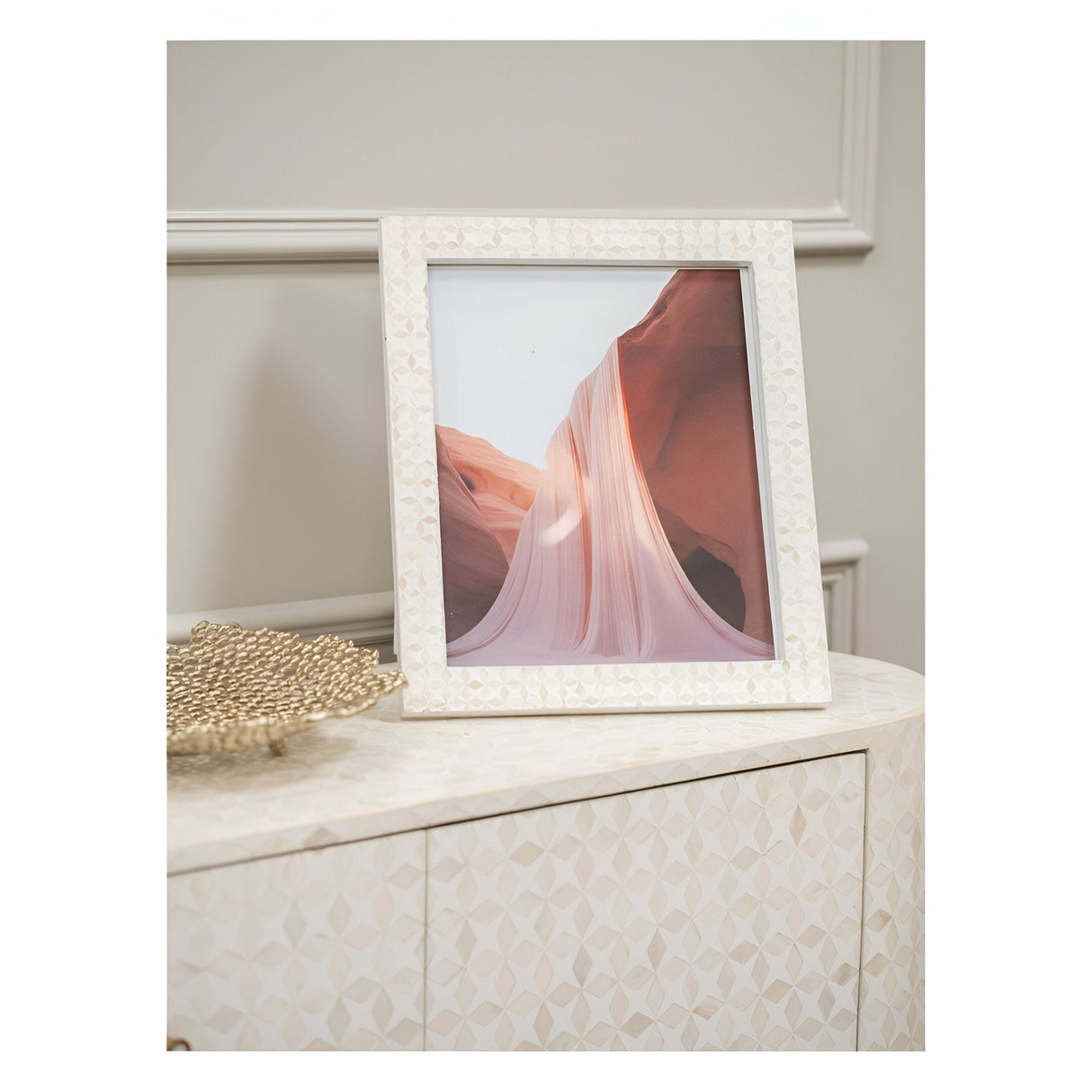 Aspen Bone Inlay Photo Frame - 11x14